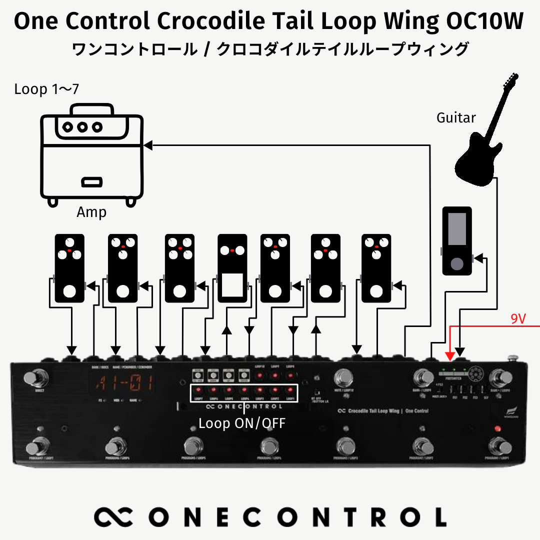 Crocodile Tail Loop Wing OC10W (OC-OC10W)