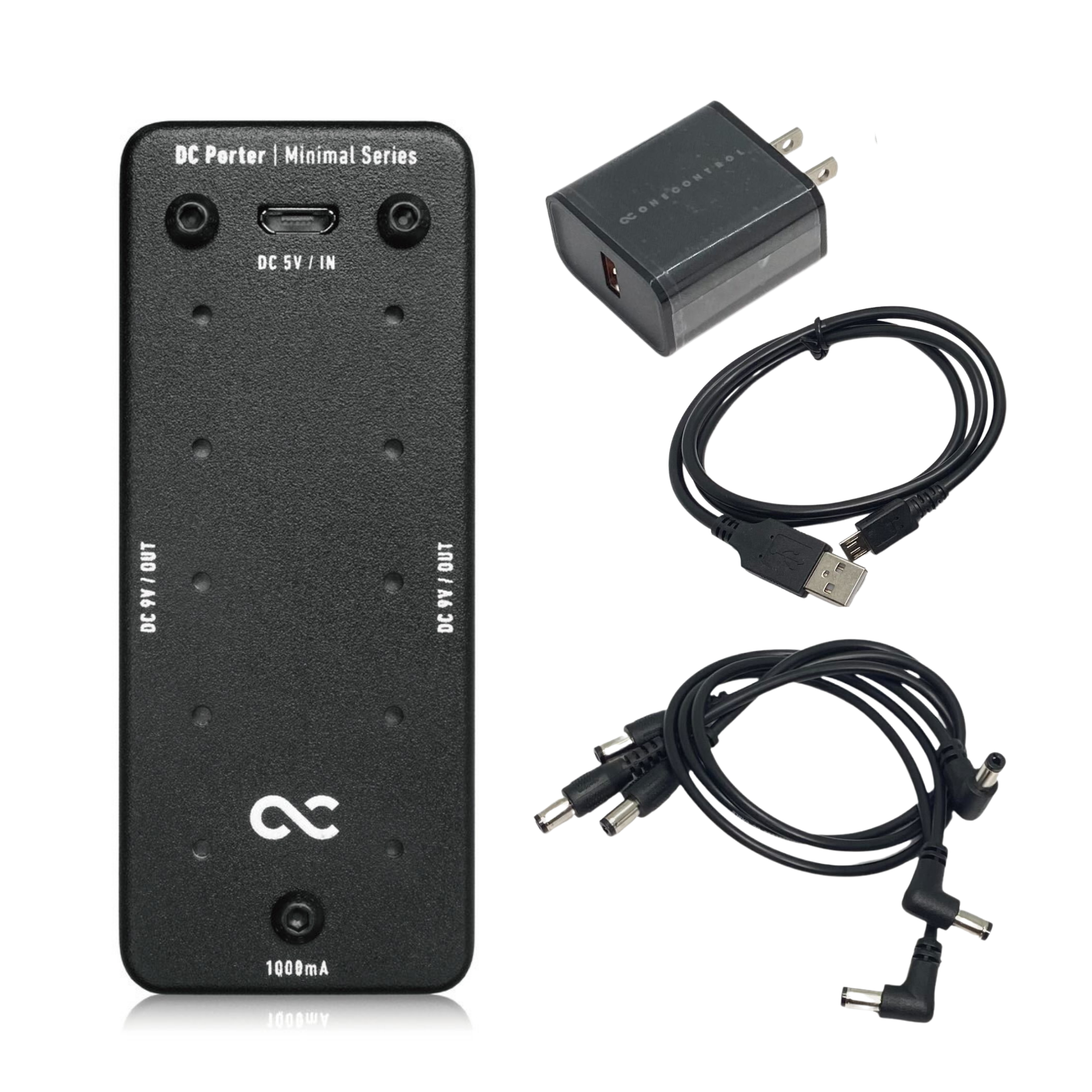 pedal power bank Minimal Series DC Porter All In One Pack (OC-DCP-AIO) – One Control USA