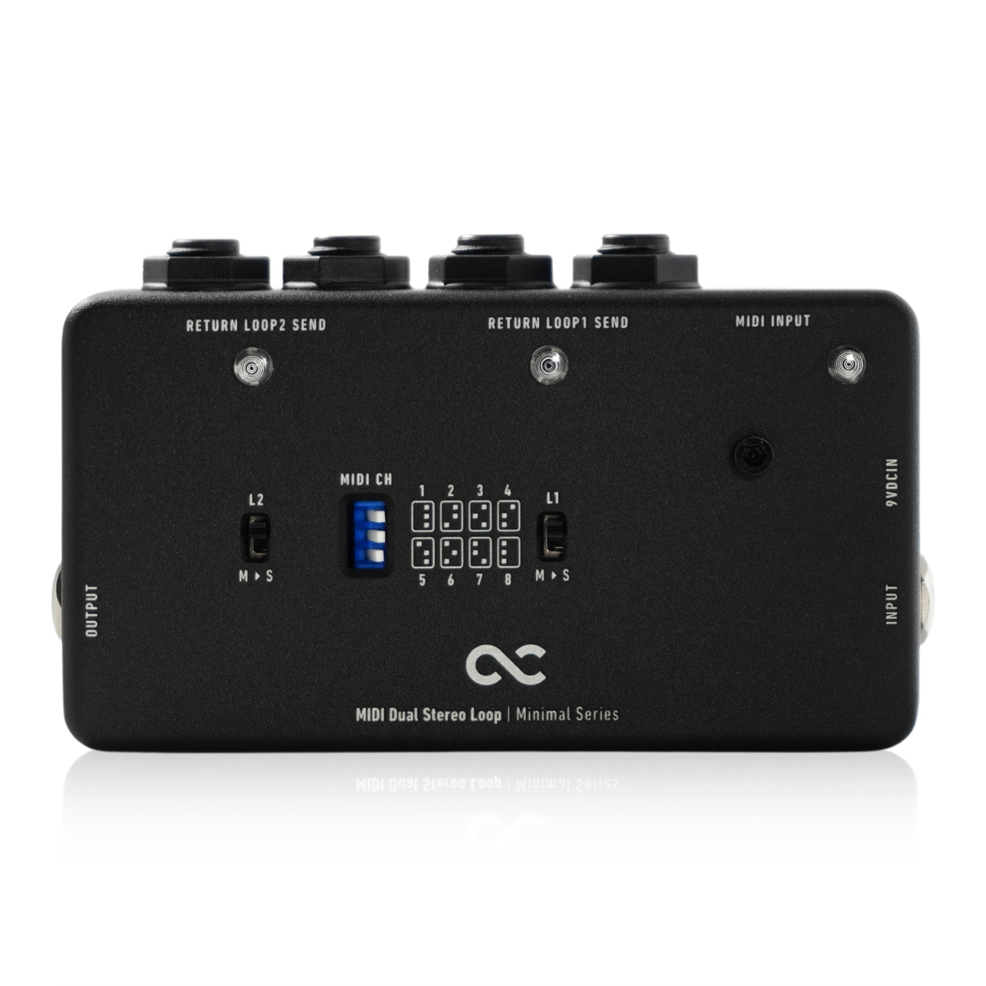 best guitar pedal loop switcher Minimal Series MIDI Dual Stereo Loop (OC-M-MDSL)