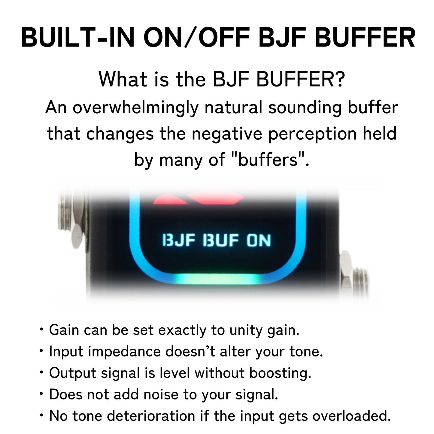 Minimal Series Tuner MKII with BJF BUFFER (OC-M-PT2)