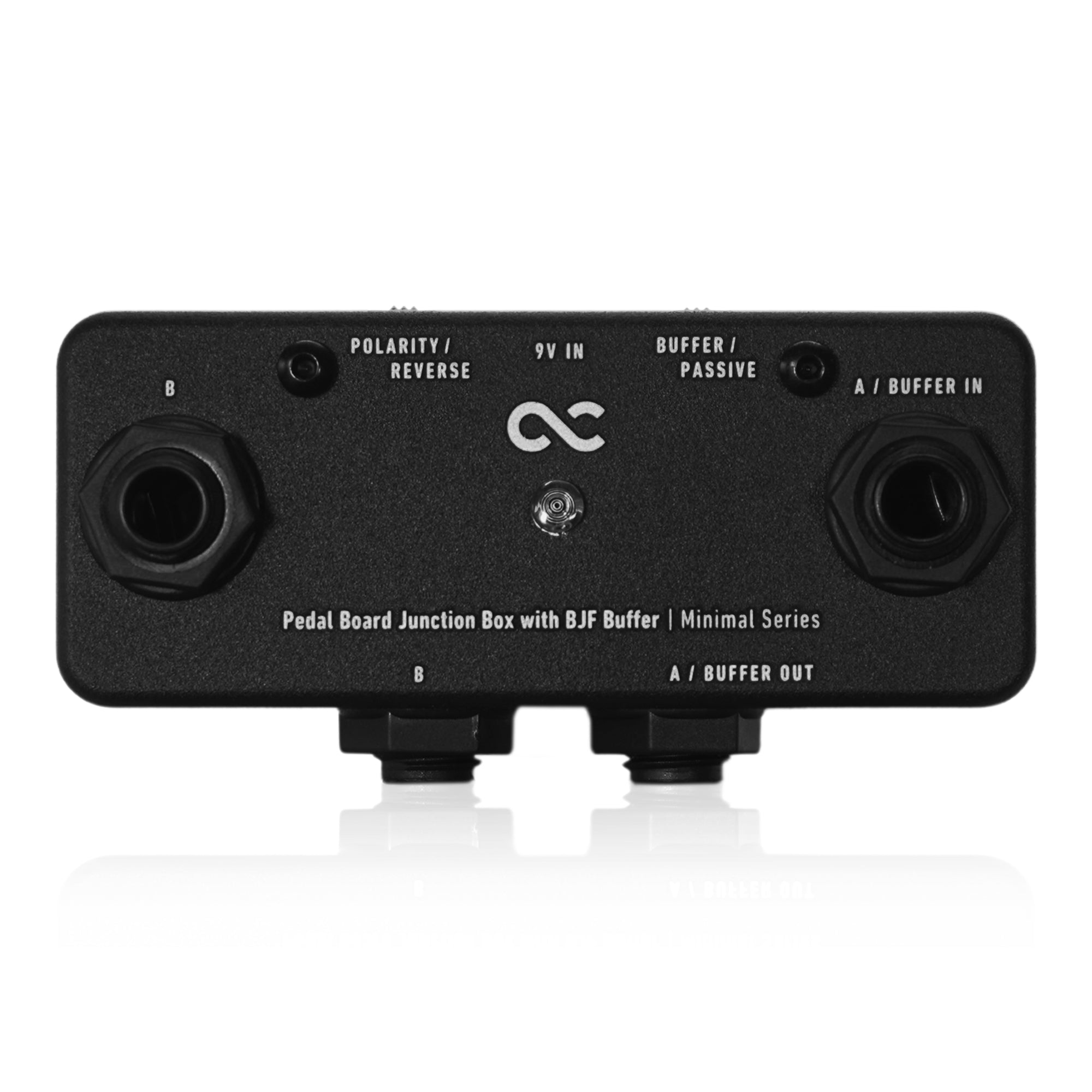 black box pedal Minimal Series Pedal Board Junction Box with BJF Buffer (OC-M-JBBUF) – One Control USA