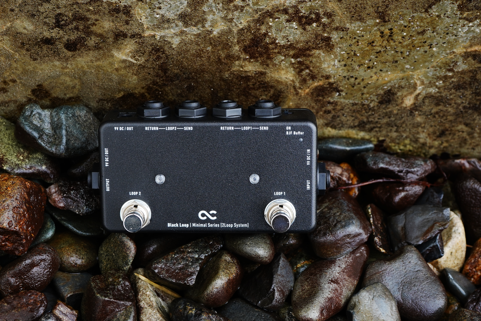 ギター One Control Black Loop with BJF Buffer Minimal Series Black Loop with BJF Buffer (OC-M-BL2) – One