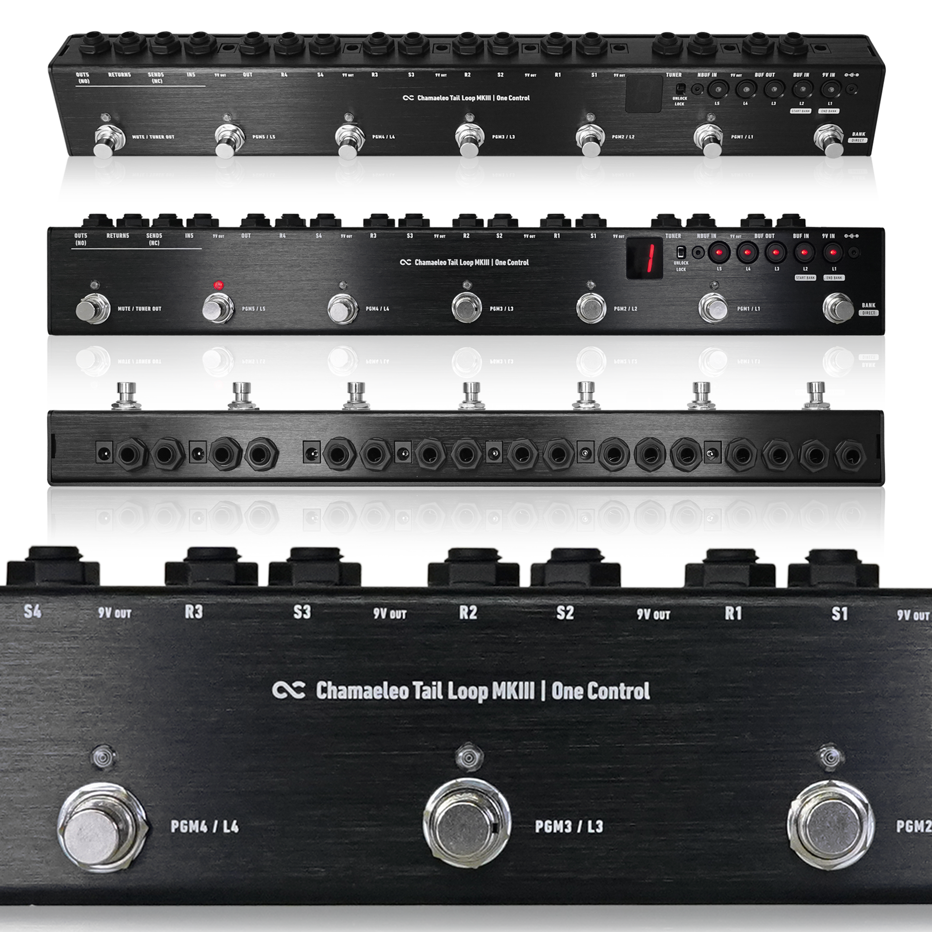 ギター One Control Chamaeleo Tail Loop MKII Chamaeleo Tail Loop MKIII (OC-5V3) – One Control USA