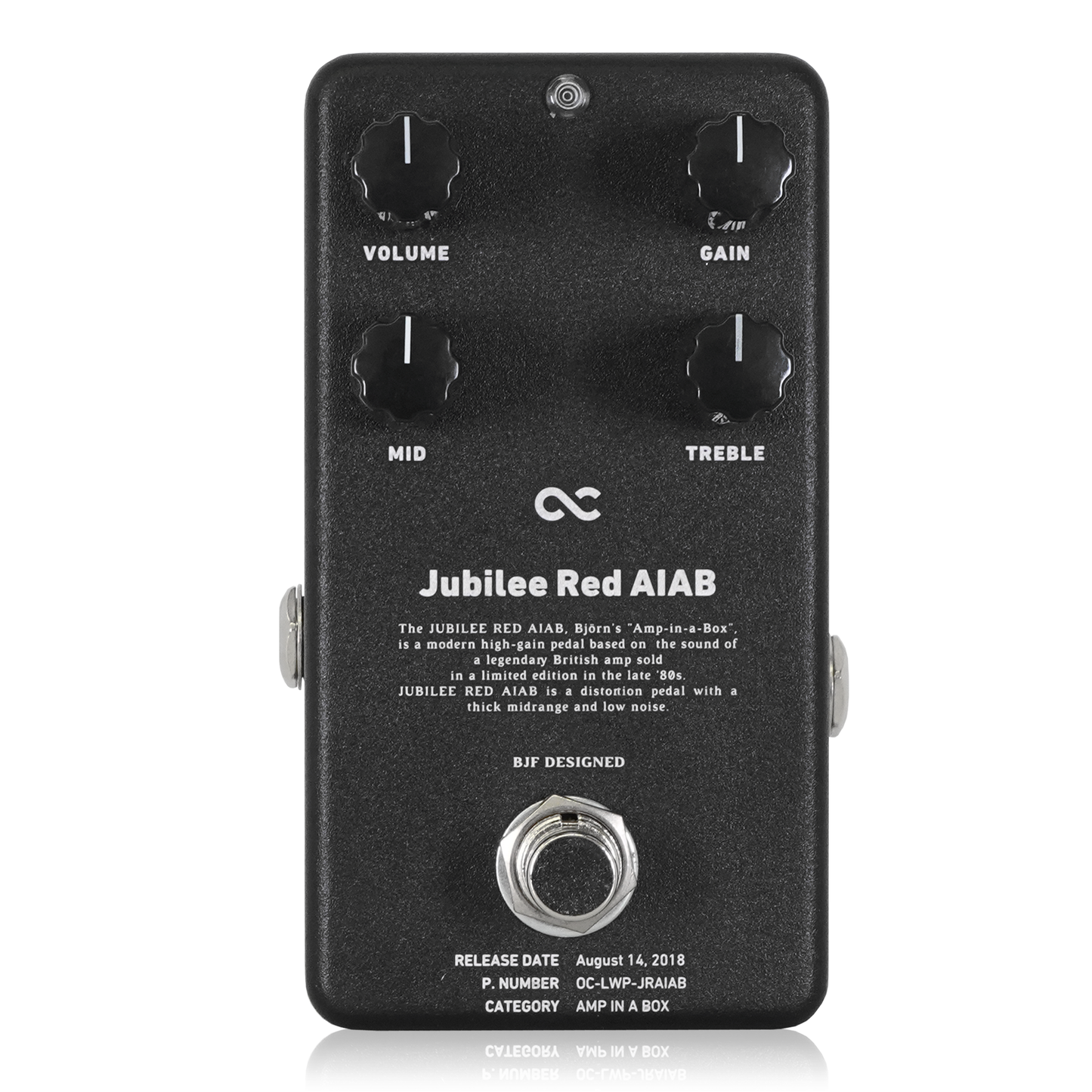 ギター One Control Jubilee Red AIAB LWP Series Jubilee Red AIAB Solder Free Pedal Kit (OC-LWP
