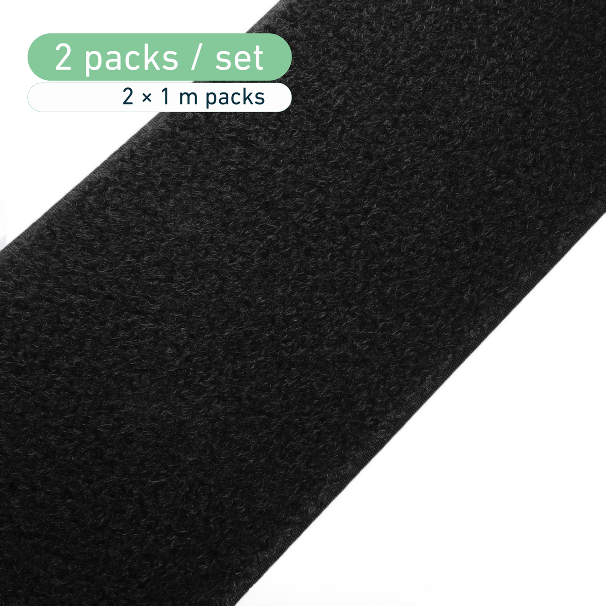 HOOK & LOOP LOOP WIDE 1m – 2-Pack Set