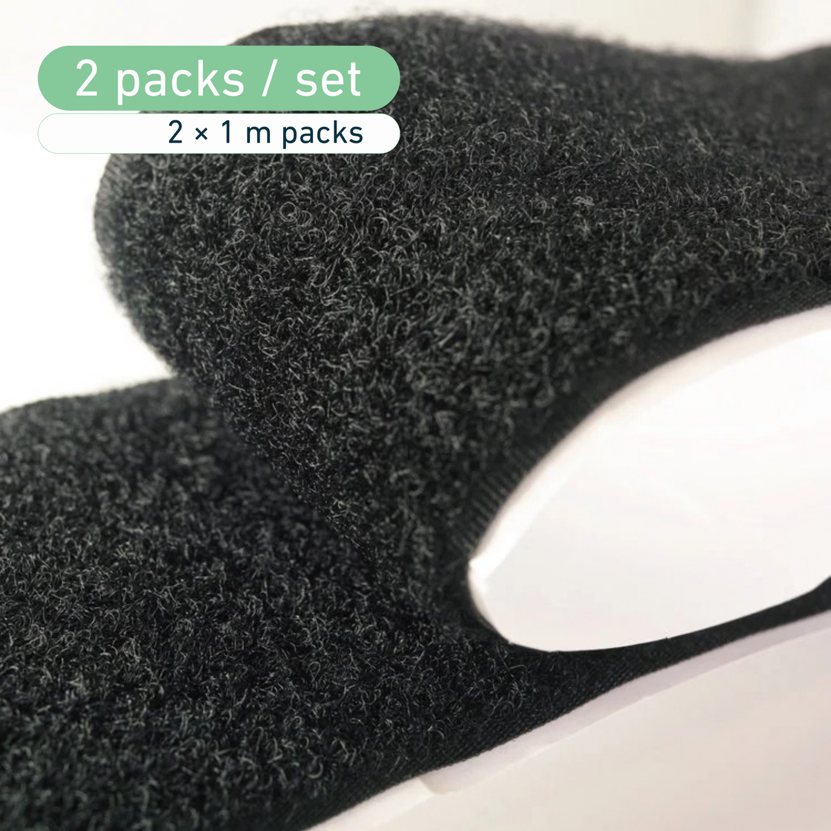 HOOK & LOOP LOOP NO LOGO 1m – 2-Pack Set