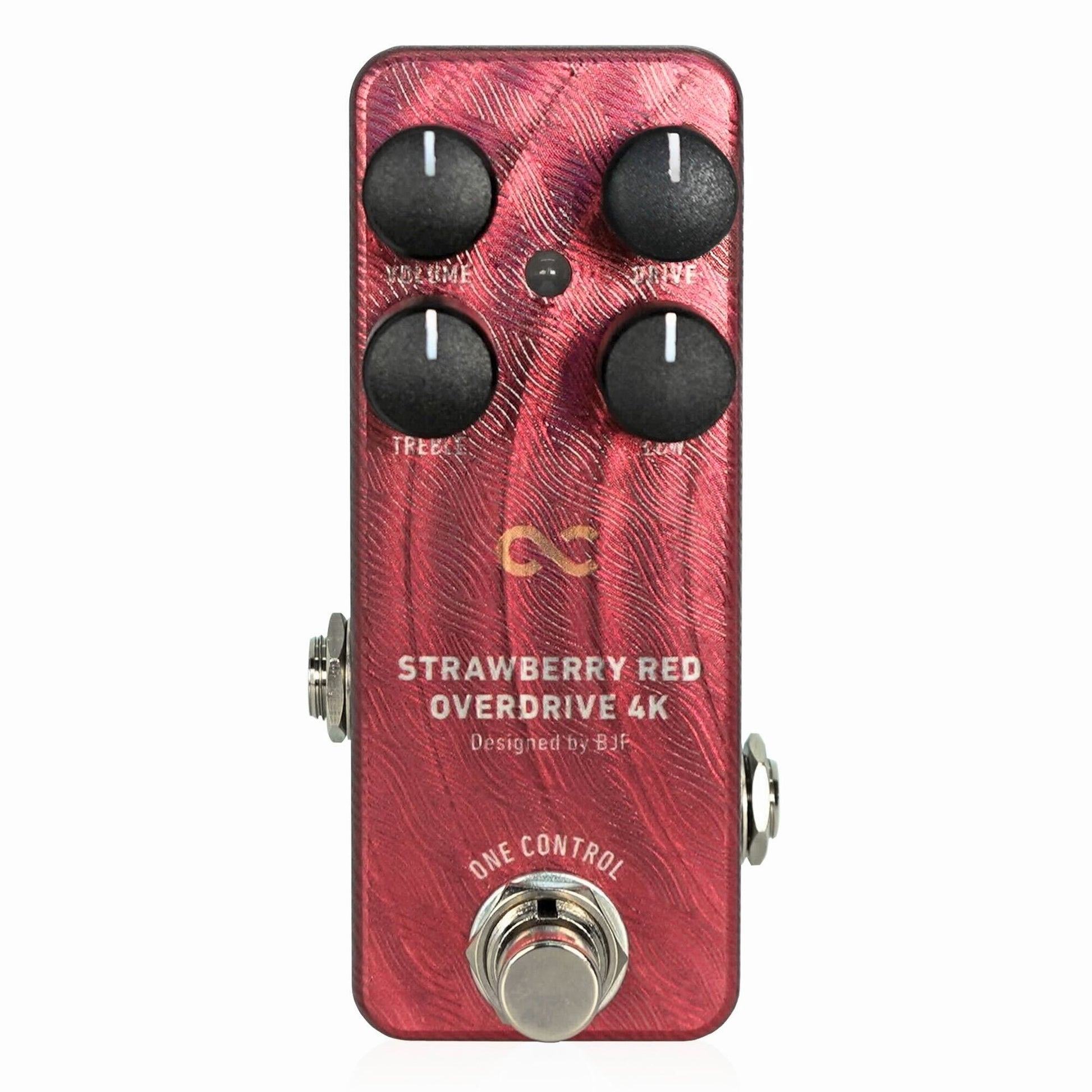 dirt pedal STRAWBERRY RED OVERDRIVE 4K (OC-SROD4Kn) – One Control USA