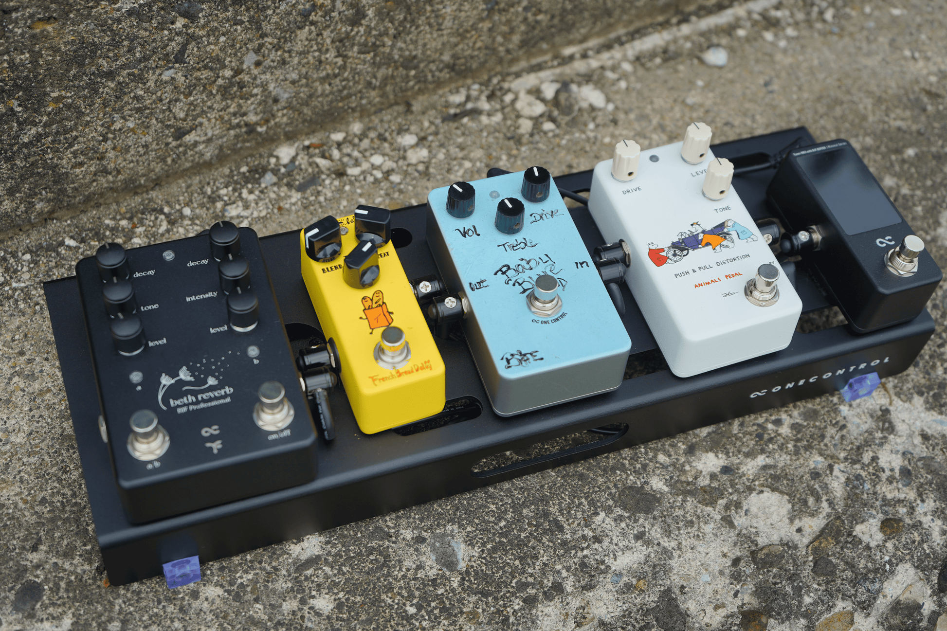 professional guitar pedal board Solid Board PBS4014 (OC-PBS4014) – One Control USA