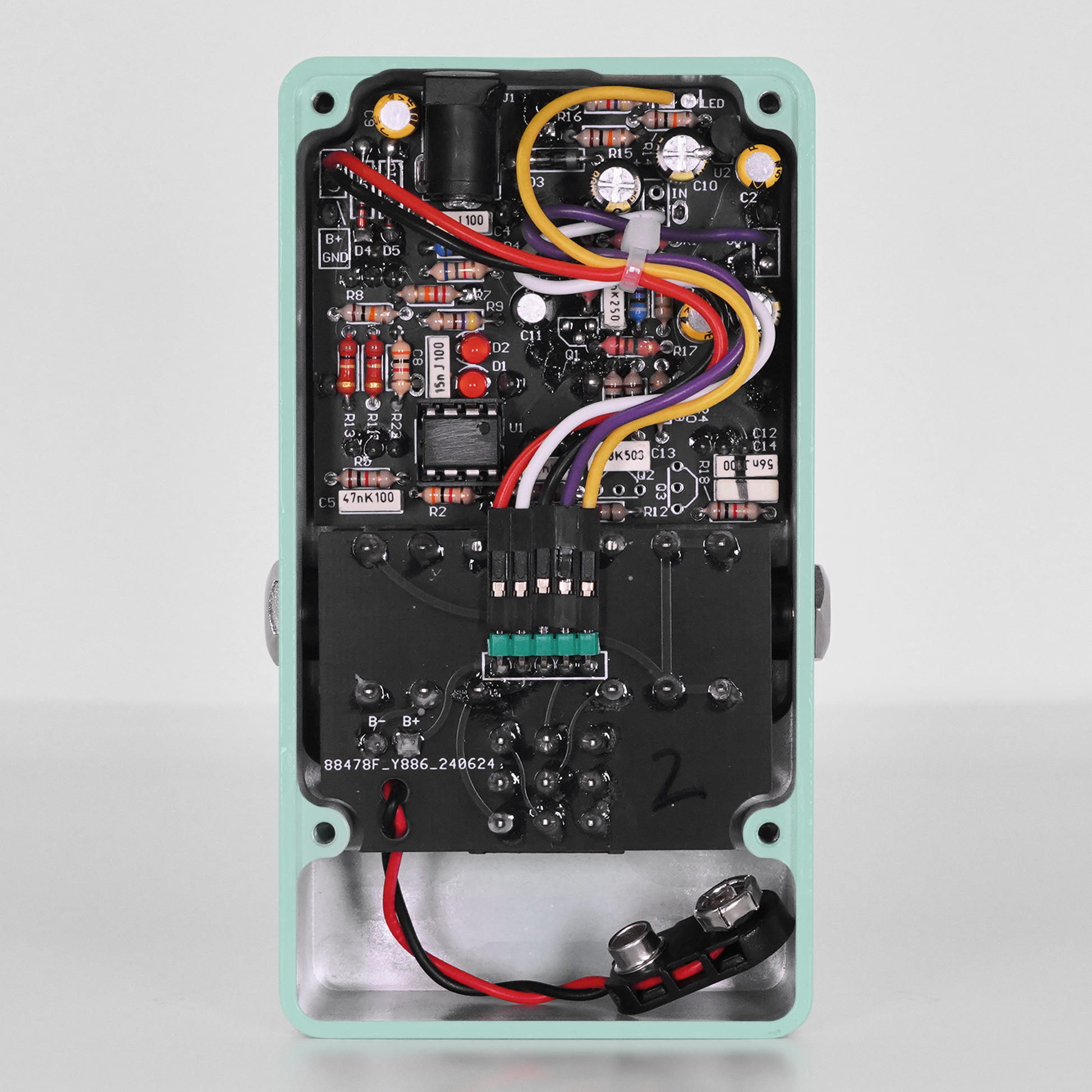 greenbox pedal BJFE in your hand series Shades Of Green O.D. DLX (OC-BIYH-SOGODDLX) – One Control USA