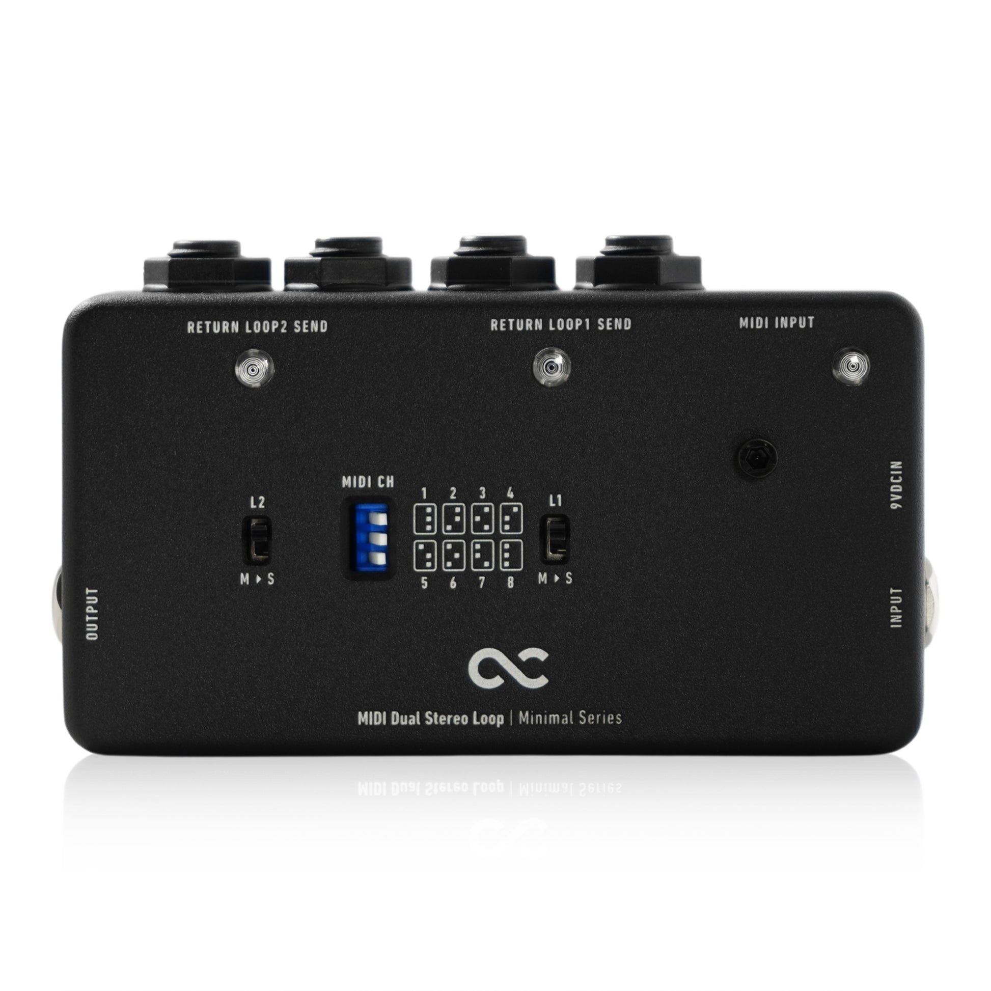 pedaled mido Minimal Series MIDI Dual Stereo Loop (OC-M-MDSL) – One Control USA