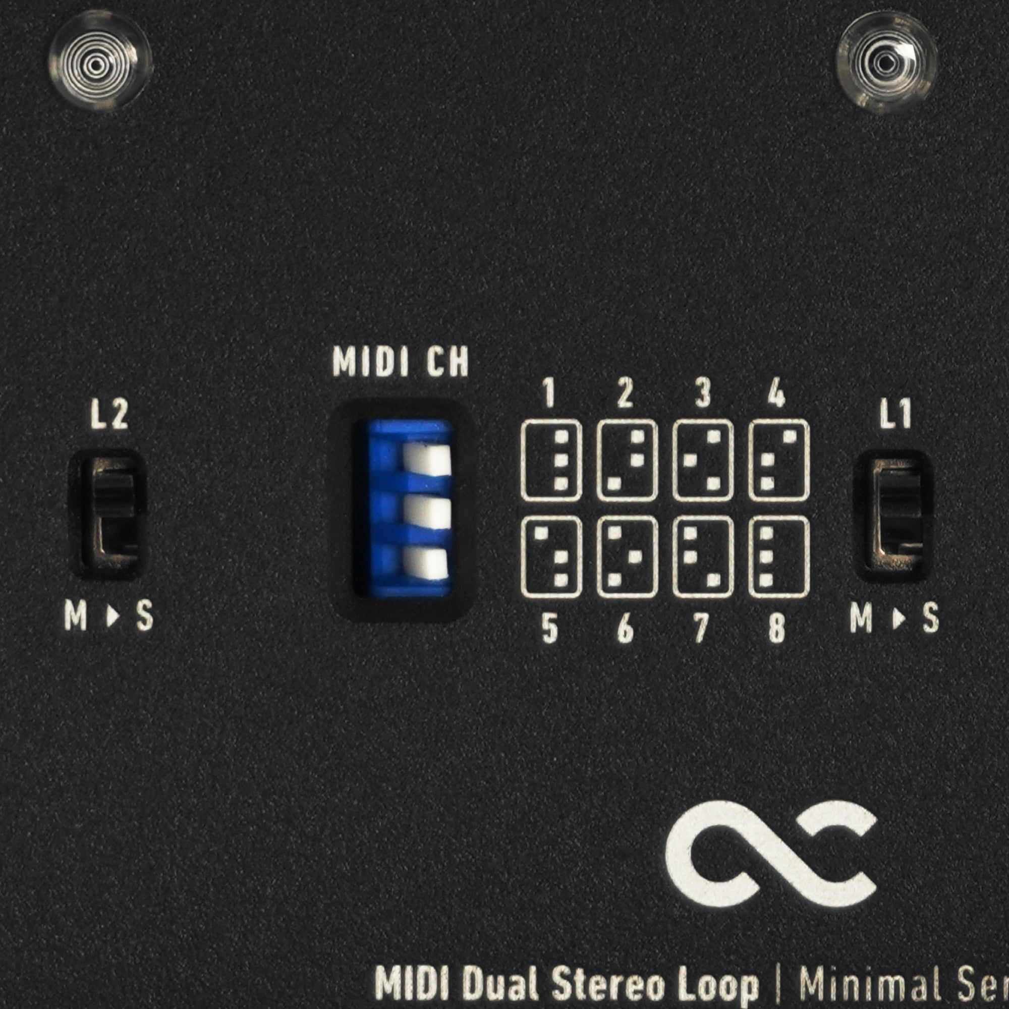 Minimal Series MIDI Dual Stereo Loop (OC-M-MDSL)